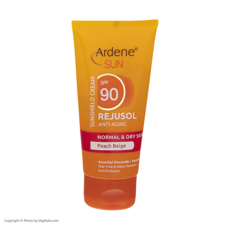 کرم ضد آفتاب آردن سان مدل Peach Beige مقدار 50 گرم
